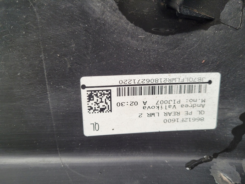 фото №16, Kia sportage iv lift 2018-2020 18-20 бампер задний задняя