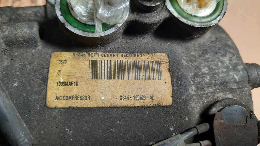 фото №5, Компрессор кондиционера ford focus mk1 1.6b 99r