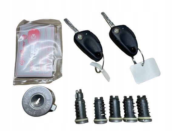 фото №1, Alfa romeo 166 вкладиші замки + ключ garbaty