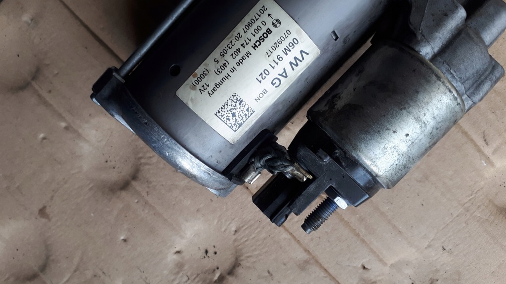 фото №7, S4 b9 a4 8w стартер 3.0 tfsi 06m911021 s5 8w