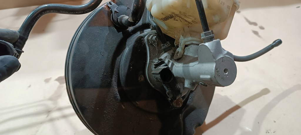 фото №6, Усилитель тормозов насос тормозная бачок europa seat leon ii 1.4 tsi