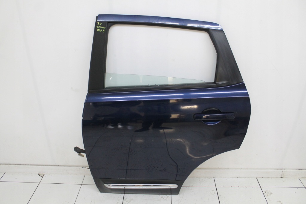 фото №1, Nissan qashqai j10 06r- двері ліва задні лівий задня bw9