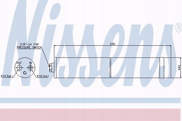 фото №16, Осушувач кондиціонера infiniti ex fx g m45 nissan