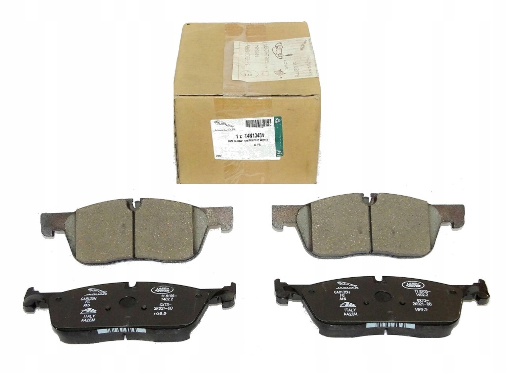 фото №1, Оригінальні гальмівні колодки гальмівні jaguar f-pace 2.0