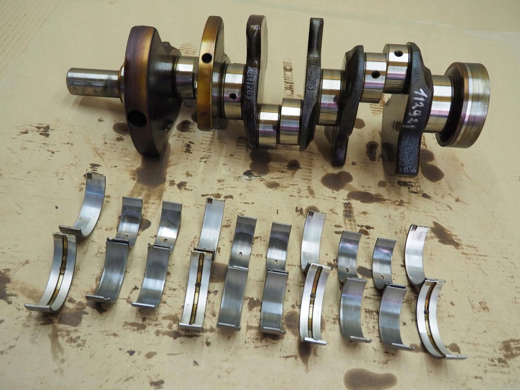 Mercedes e w210 2.8 v6 112.921 wał колінчастий вкладиші Ціна