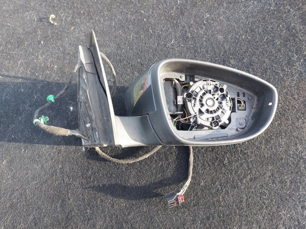 фото №9, Vw passat b7 дзеркало зовнішнє праве фотохромний lk7x 9pin