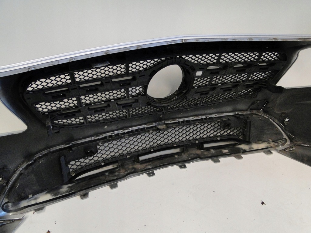 фото №13, Mercedes бампер передний na датчики pts 775 серебристый gla x156 156 lift