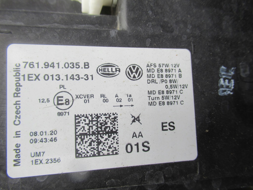 Vw touareg 760 3 лампа ліва full led 761941035b Київ