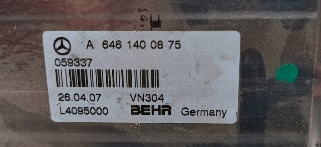 фото №10, Mercedes радіатор egr om646