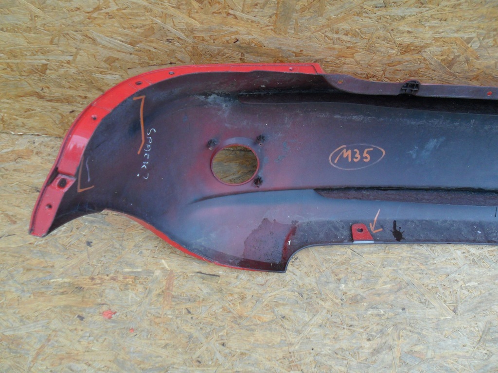 фото №10, Бампер задняя задний chevrolet spark matiz m200 96590742