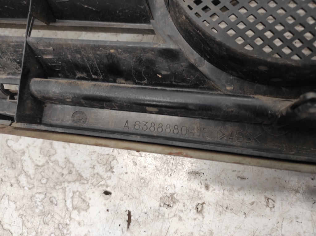 фото №8, Mercedes vito w638 96- решётка радиатора решётка радиатора решётка радиатора a6388880415