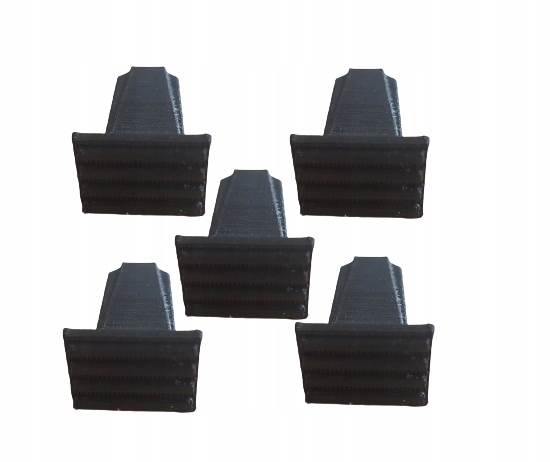 фото №1, 5x кліпса поріг заднього renault master iii