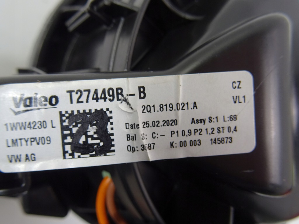 фото №7, Skoda kamiq вентилятор обдув 2q1819021a 2020 r