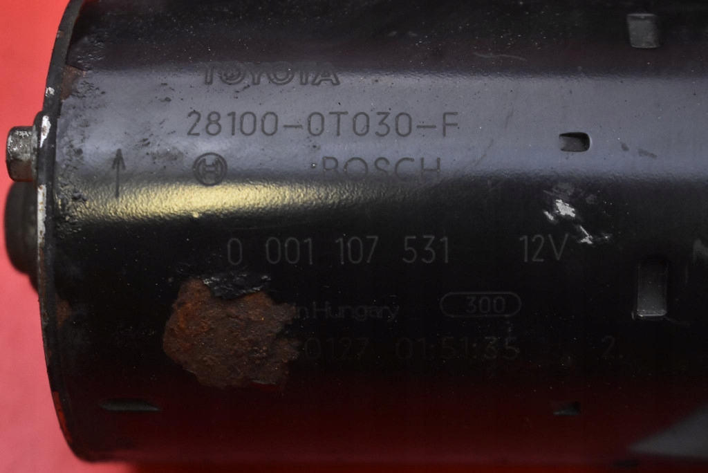 Стартер test 28100-0t030-f toyota auris 2 1.6 valvematic 132 km 12-15 Оригинал