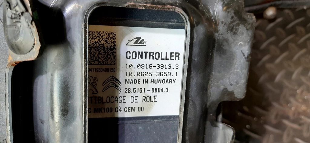 фото №7, Насос тормозная abs peugeot 208 i 9822654880