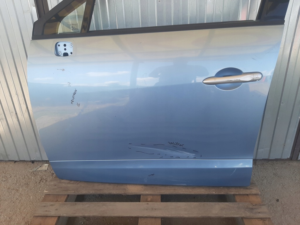 фото №7, Дверь левая перед renault grand scenic iii цвет terpa lata 2008-2012