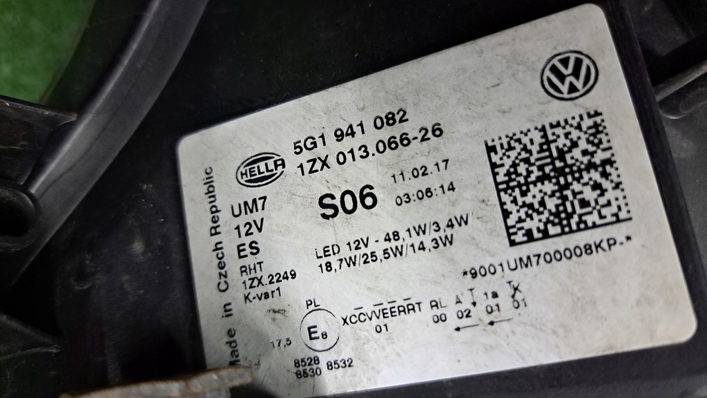 фото №6, Vw golf 7 vii 5g1 lift full led лампа передня