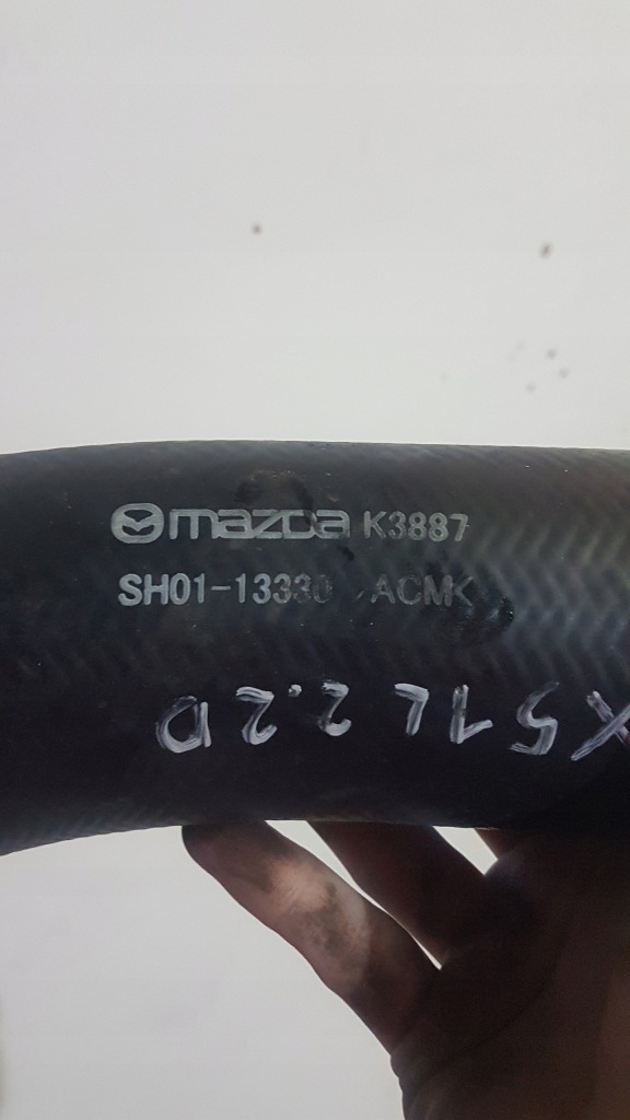 фото №7, Пабтрубок  труба шланг воды mazda cx5 2.2 citd sh01