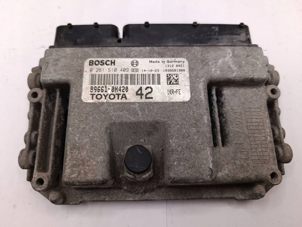 фото №1, Citroen c1 блок управления ecu двигателя бортовой компьютер ecu модуль 0261s10409