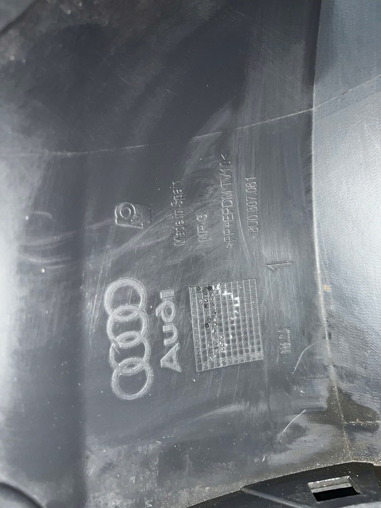 фото №13, Audi q3 i 8u 2011 - 2014 спойлер бампера передний перед