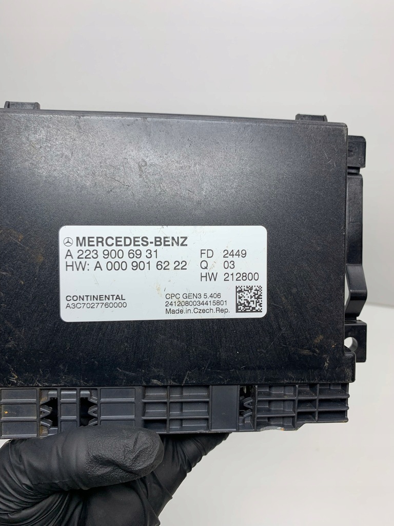 фото №8, Mercedes w206 w223 w232 модуль блок управления коробки передач a2239006931