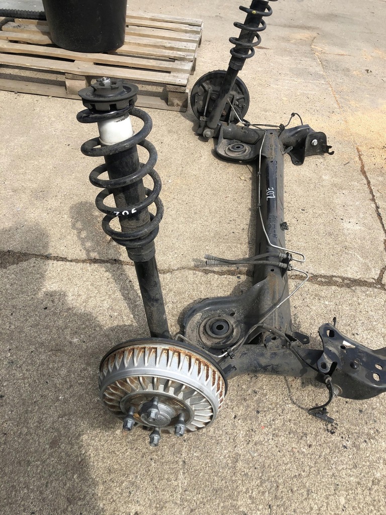 фото №5, Renault zoe балка oś підвіска задня