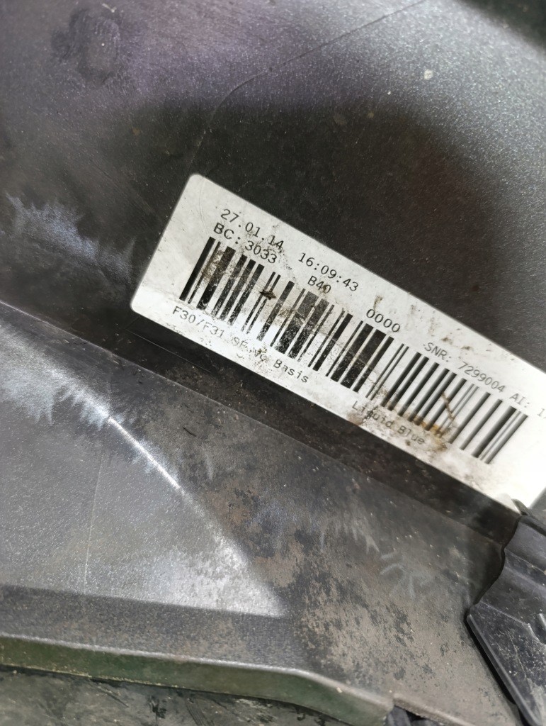 фото №16, Bmw 3 f30 f31 бампер перед передній om super стан омивачі парктронік