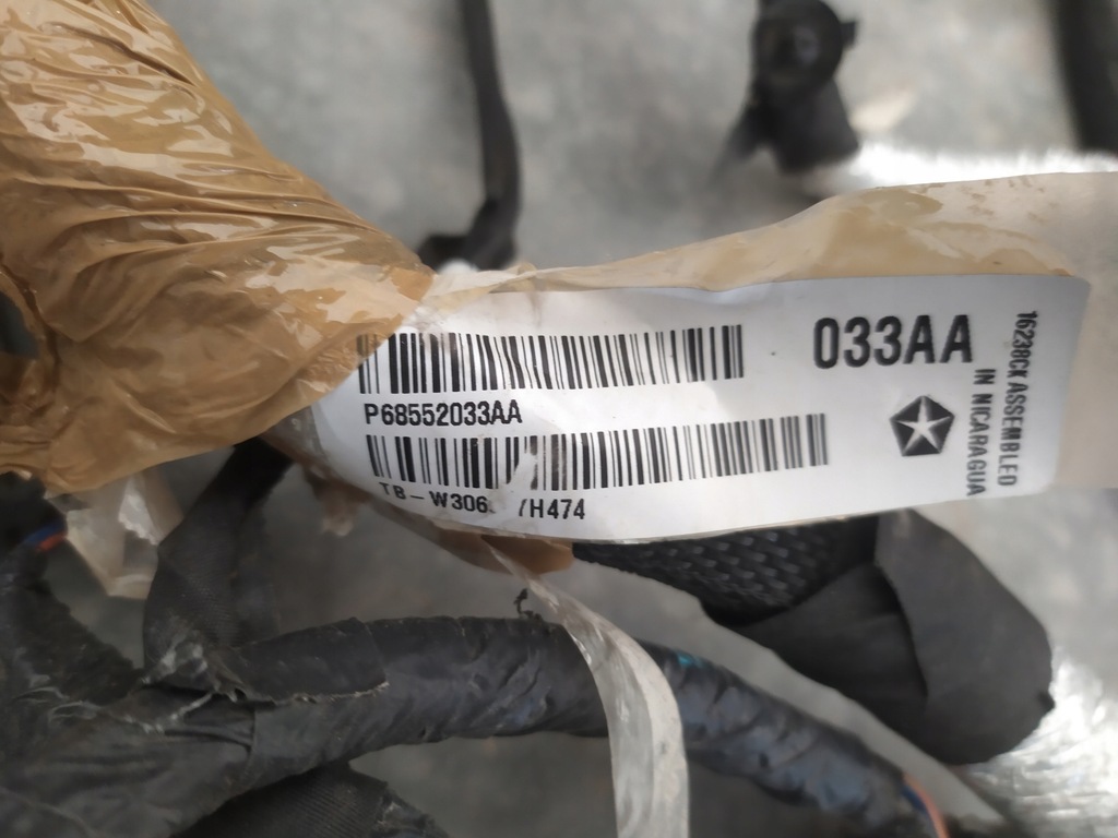 фото №10, Dodge ram 13-19- джгут перед кабіна 68552033aa usa