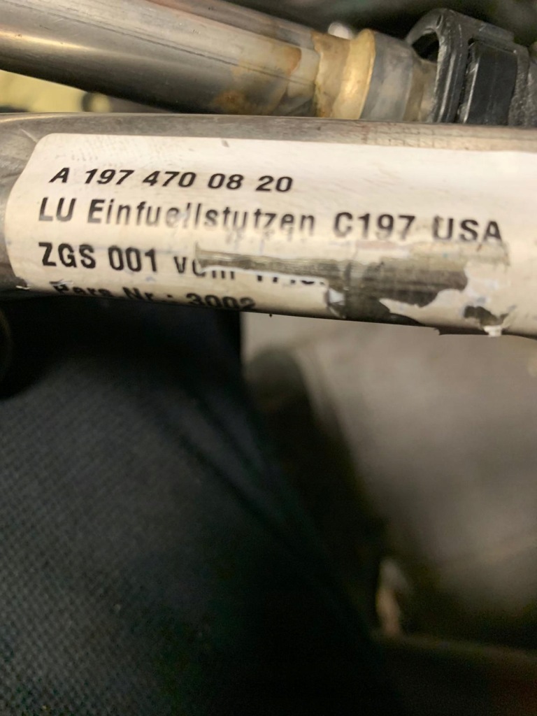 фото №4, Idealny kpl.wlew топлива mercedes sls w197 1