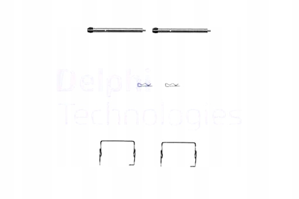 фото №2, Delphi lx0264 набор аксессуары, тормозные колодки тормозные