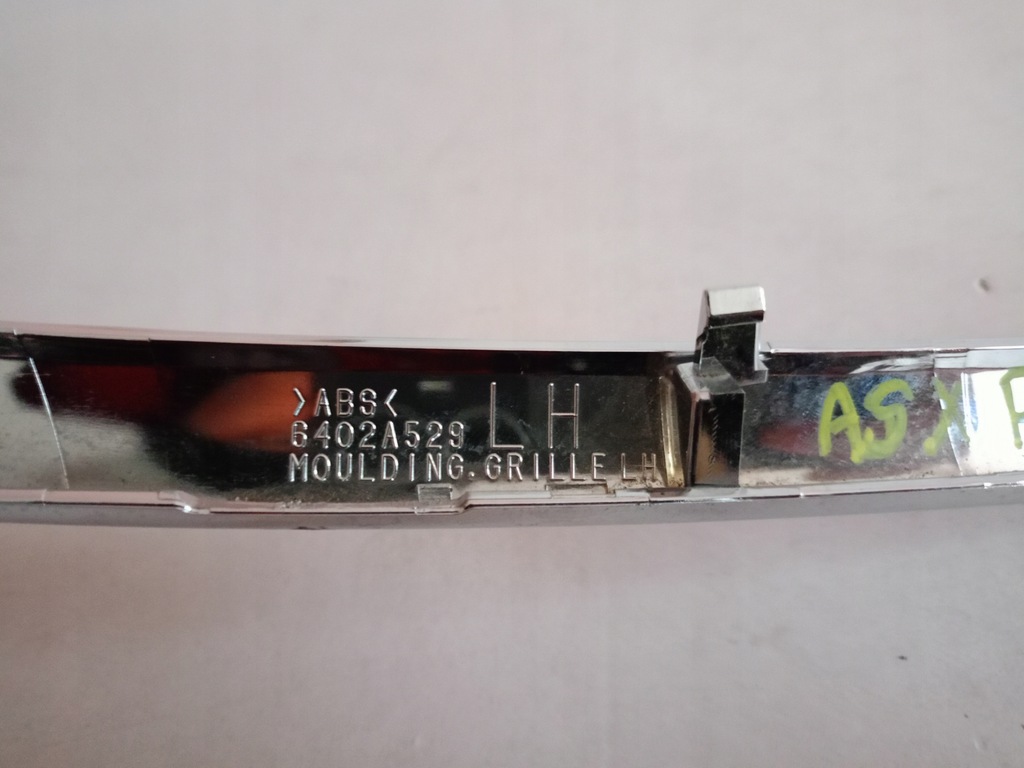 фото №7, Хром решітка бампера перед лівий 6402a529 mitsubishi asx