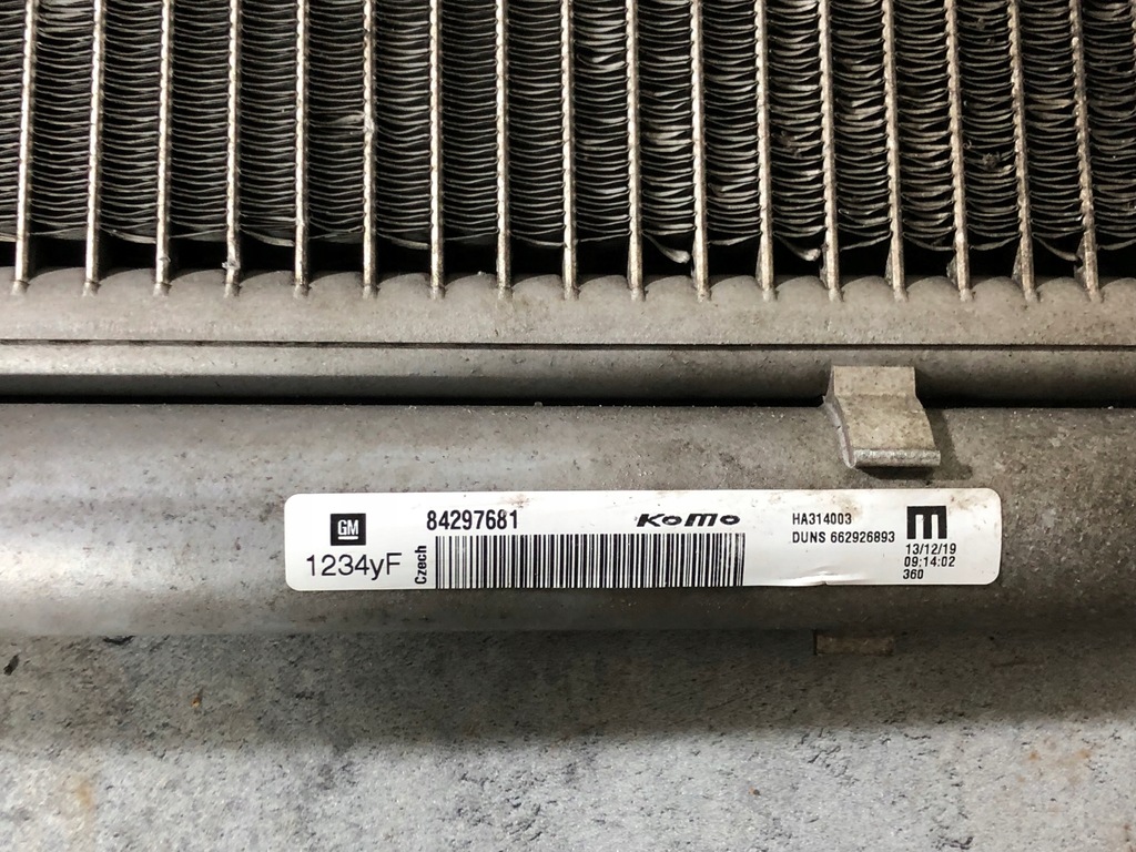 фото №11, Opel insignia b 2017- радіатор кондиціонера 84297681