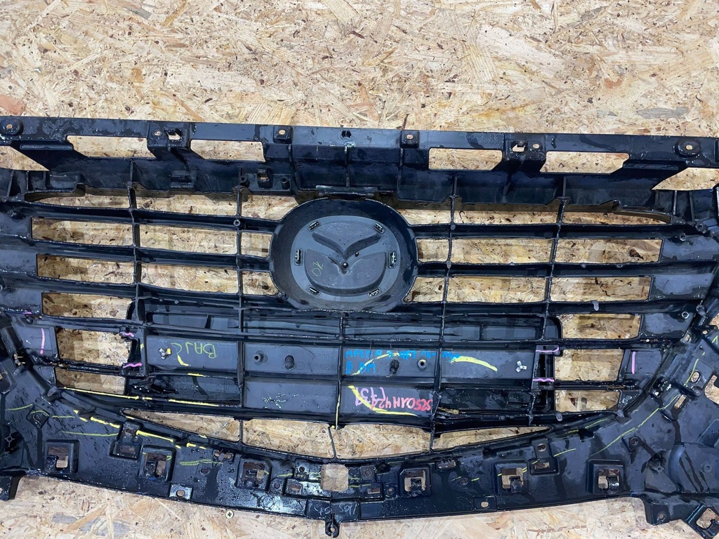 фото №12, Mazda 3 bm iii lift 16-18 решітка радіатора решітка радіатора решітка середня бампера перед