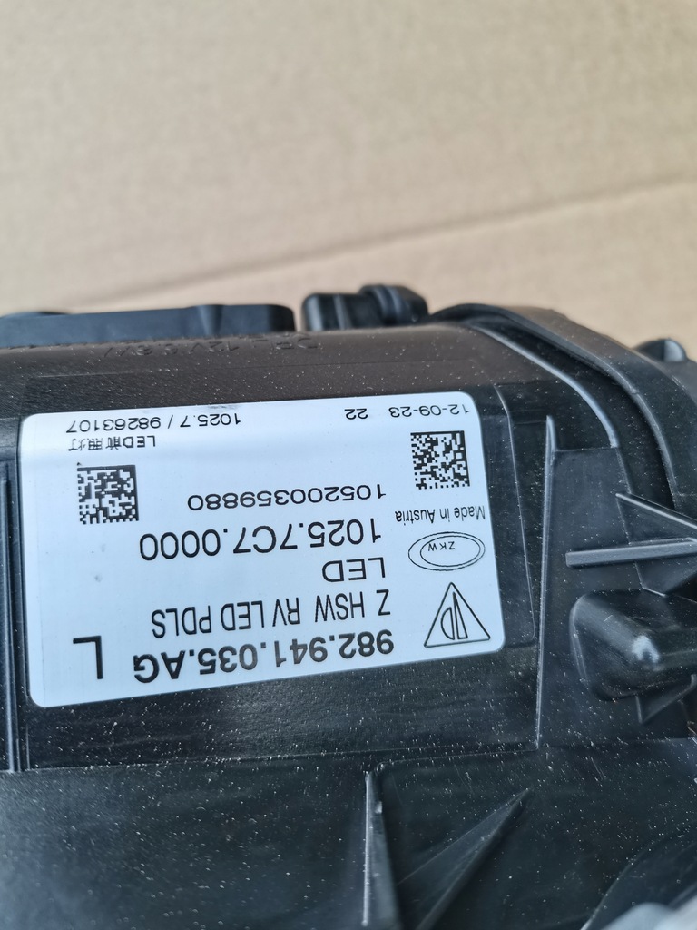 фото №8, Porsche boxster cayman 718 kpl. лампа перед 982941035ag 982941036ag full led