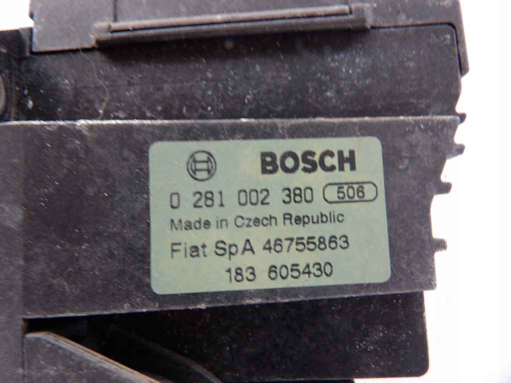 фото №2, Alfa romeo 147 1.6 ts педаль газа потенциометр