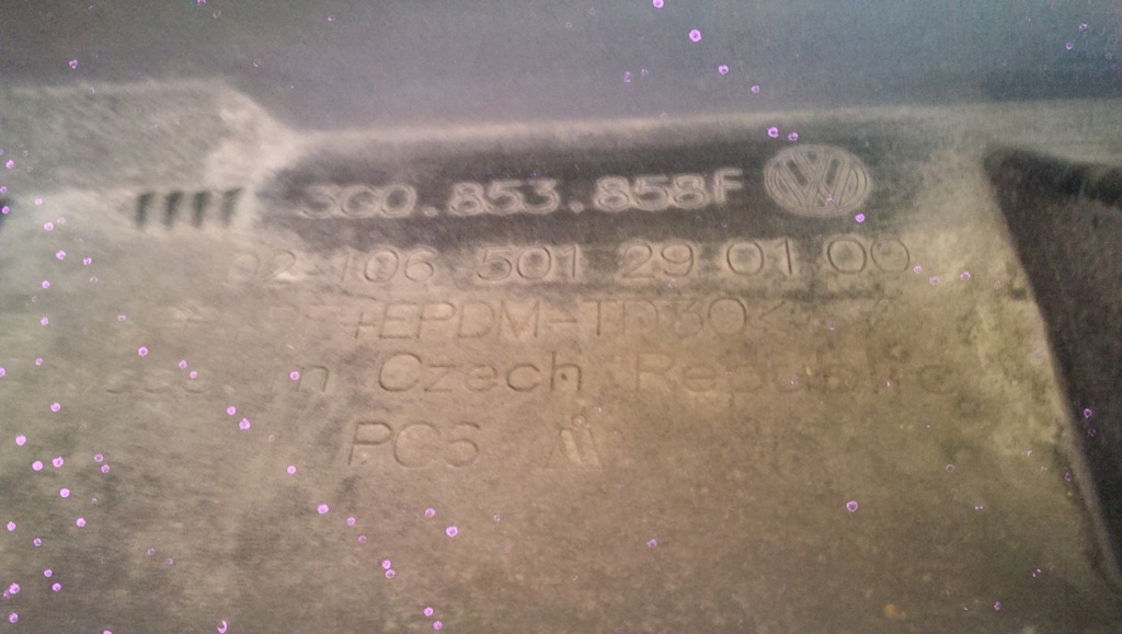 фото №13, Молдинг поріг pr vw passat b8 3g0853858f демонтаж