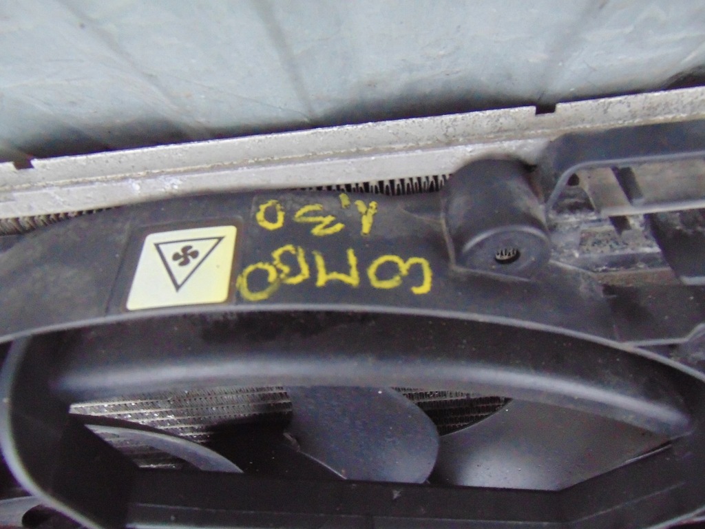 фото №16, Комплект радиатор вентилятор combo d doblo ii 1.3 d