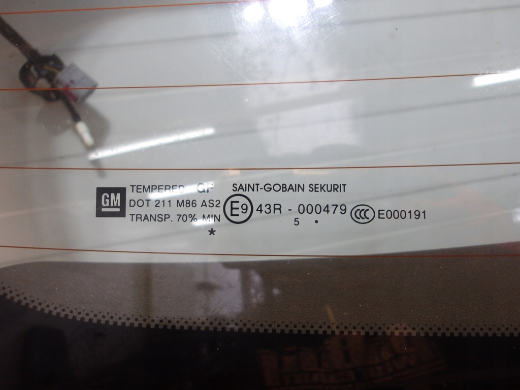 фото №10, Opel corsa e 5d 14-19 крышка багажника задняя лампы задняя бампер цвет z195 europa оригинальный номер