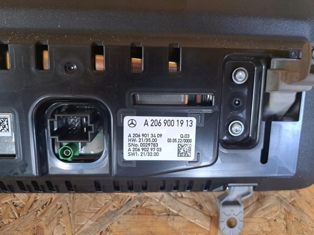 фото №5, Mercedes w206 лічильник приладова панель дисплей 2069001913
