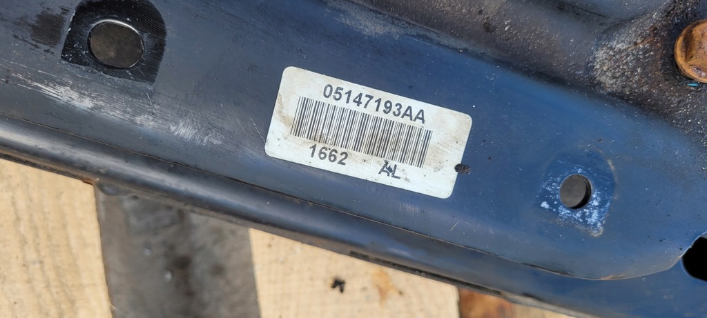 фото №7, Jeep wrangler jk балка кронштейн кронштейн коробки передач 3.6 автоматическая коробка передач