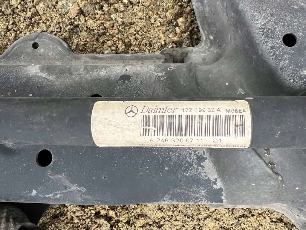 фото №5, Подвеска передние подрамник mercedes w246 b-klasa