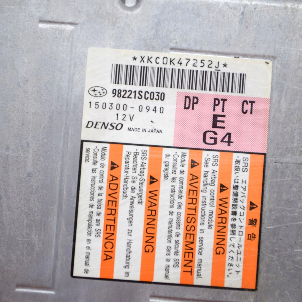 фото №6, Subaru forester sh 2009 блок керування / модуль подушка безпеки