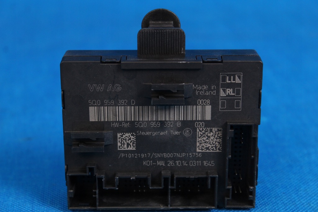 фото №1, Audi a3 8v модуль дверь перед правый 5q0959392d 2014r
