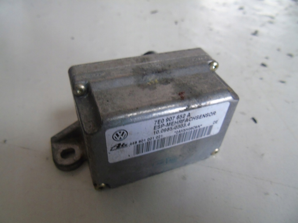 Купить Модуль датчик подушек подушка безопасности volkswagen touareg 7e0907652a