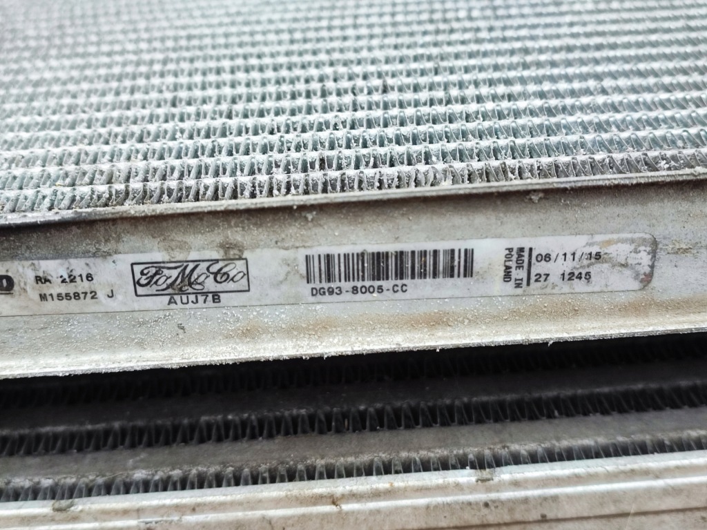 Mondeo mk5 2.0 tdci радіатор радіатор води кондиціонера інтеркулер kompl Недорого