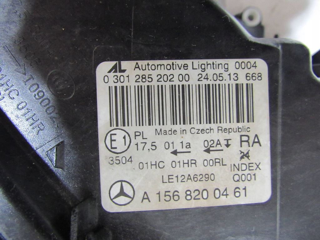фото №15, Mercedes gla x156 w156 156 лампа права перед передня звичайна h7 a1568200461