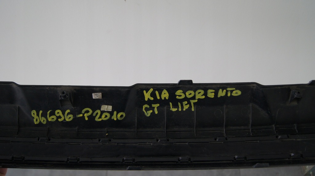 фото №8, Бампер диффузор kia sorento gt lift накладка задняя