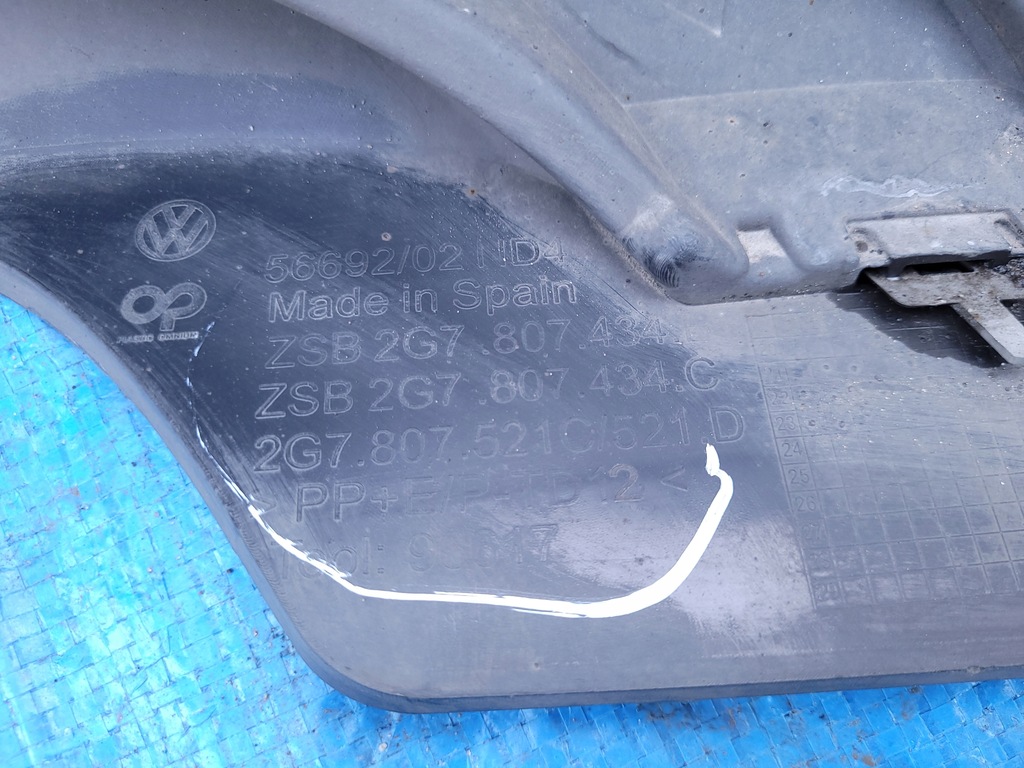 фото №10, Vw taigo | бампер спойлер диффузор задняя задний 2g7807521c | 0371