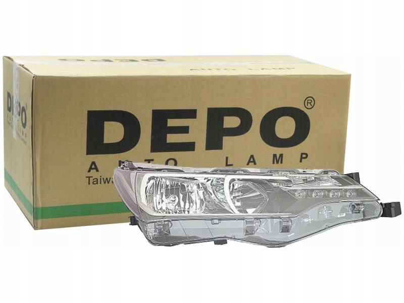 фото №1, Лампа фара правый toyota corolla e18 13-18