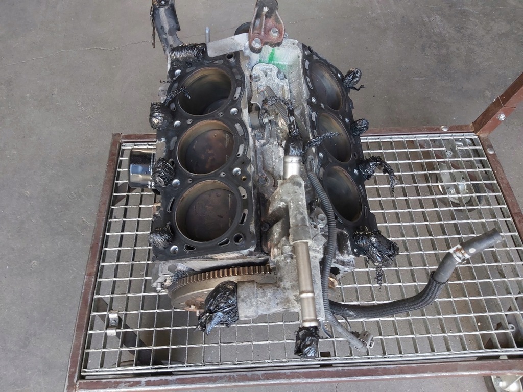 фото №7, Двигун dol блок wal колінчастий поршні піддон 3.3 3mz-fe lexus rx ii rx400h rx400